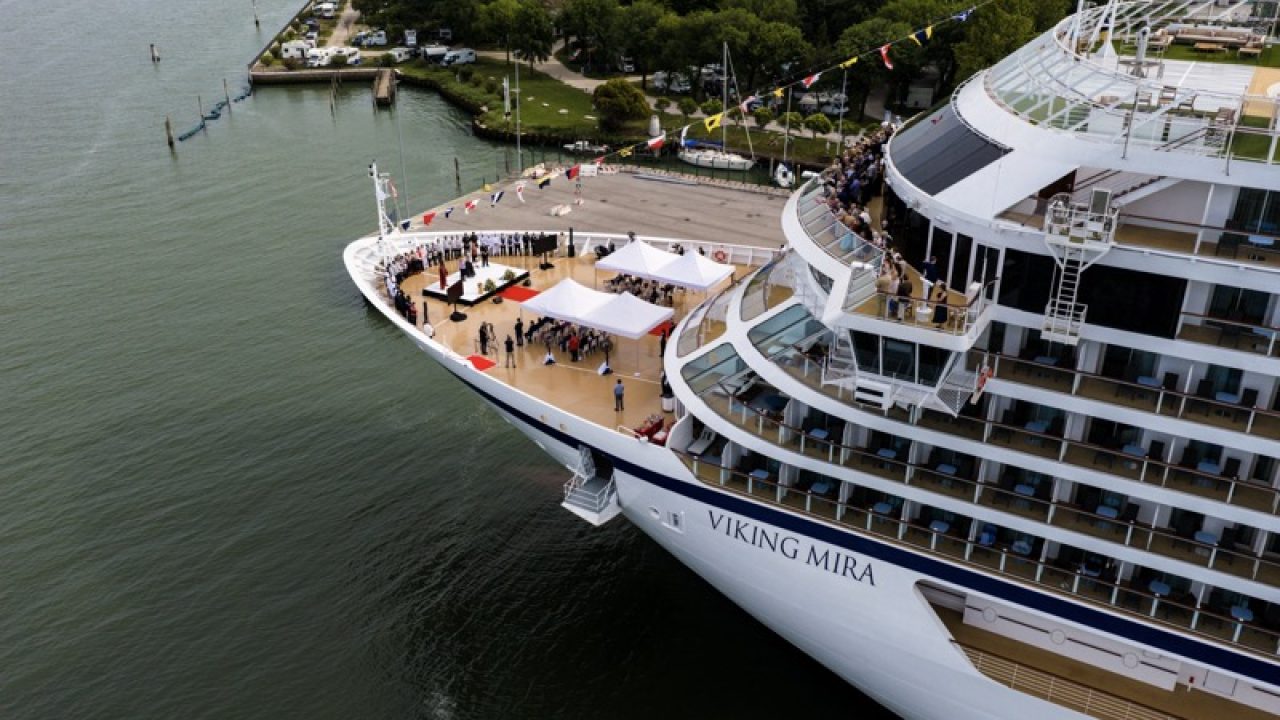■ マリン ヴィネツィア Viking's Newest Ocean Ship, Viking Mira, Recognized with