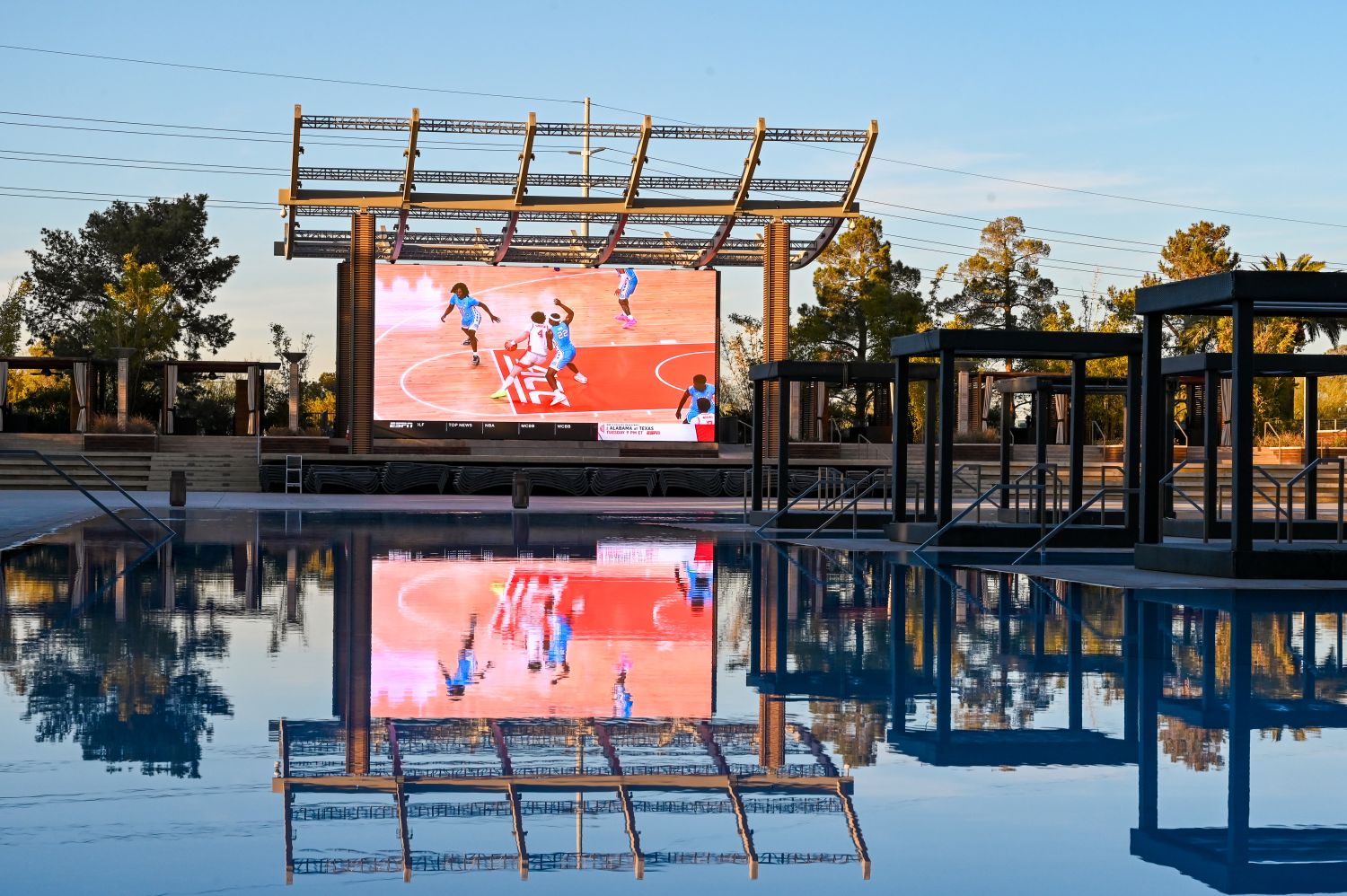 40 ft LED screen at Patio