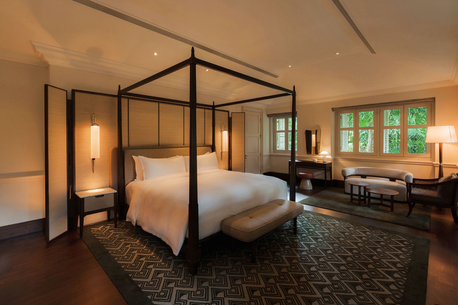 Colonial Manor bedroom