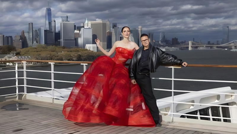 Cunard Transatlantic Fashion Week - Via PR News Wire