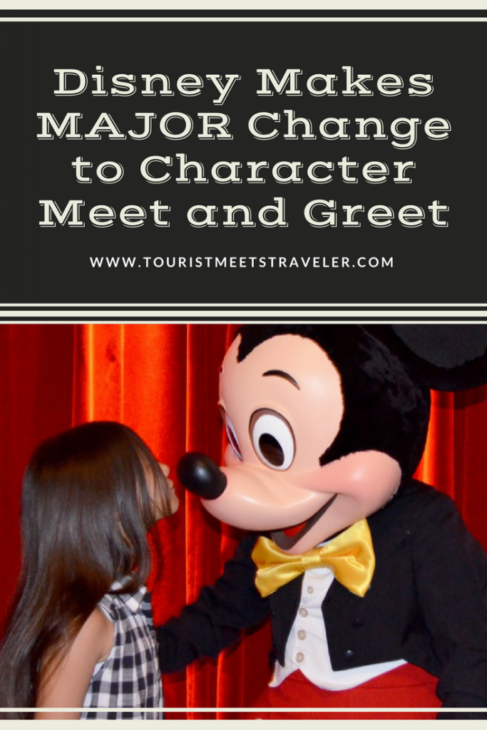 Disney Makes MAJOR Change to Character Meet and Greet