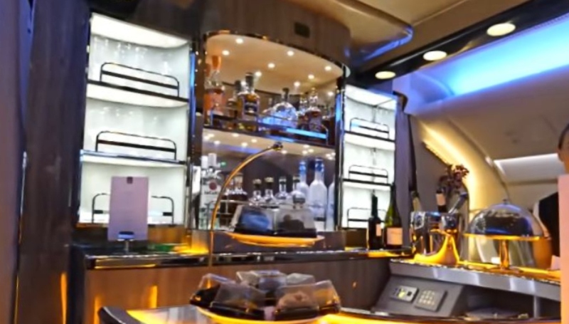 Enjoy a cocktail in the bar - YouTube