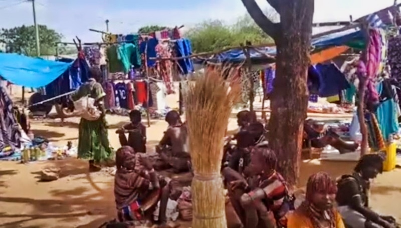 Hamer tribal Market , Lower Omo Valley - Ethiopia explorer tours - YouTube