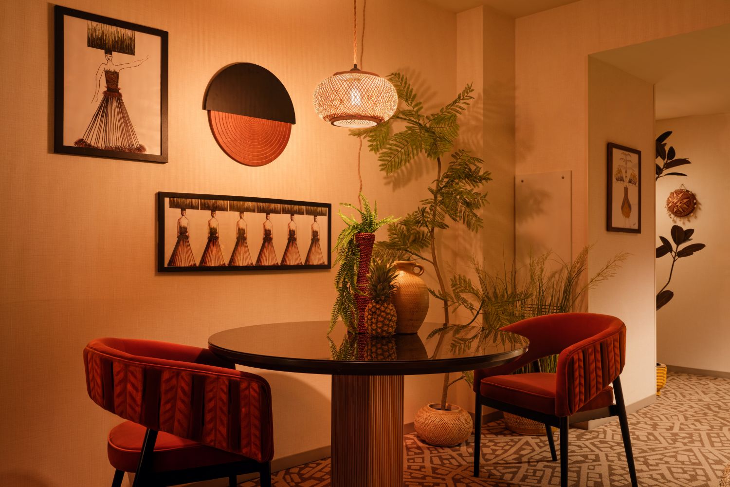 Dining area