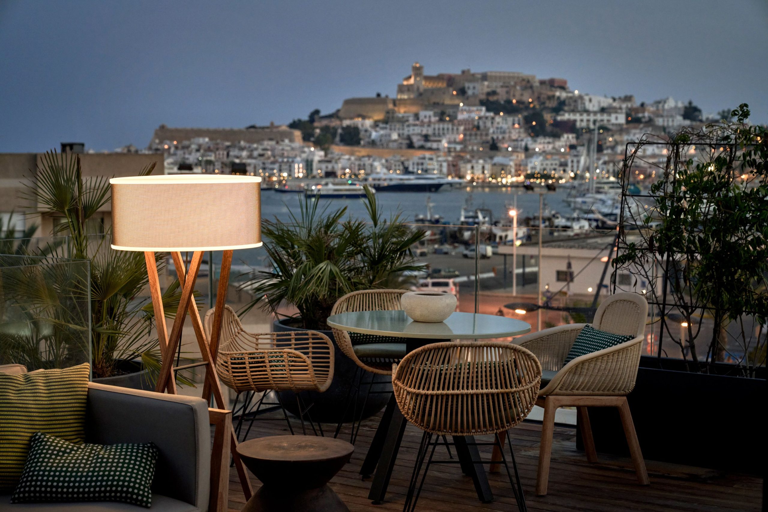 Dusk in Ibiza