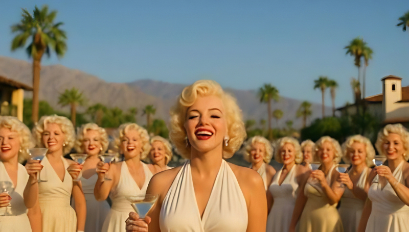 Palm Springs Marilyn Monroe Extravangaza - Via PR Newswire