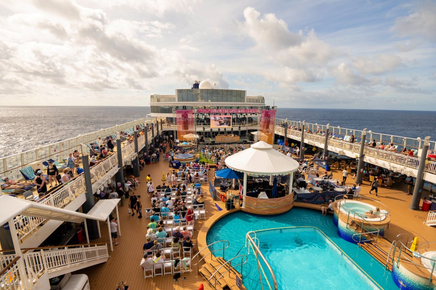 On the Norwegian Cruise Line ship