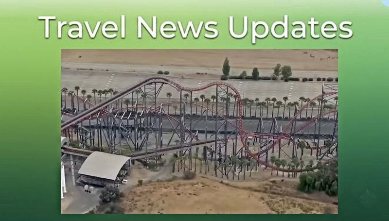Six Flags Magic Mountain’s X2 Coaster Closed Amid OSHA Review - Sky5 Valencia - YouTube