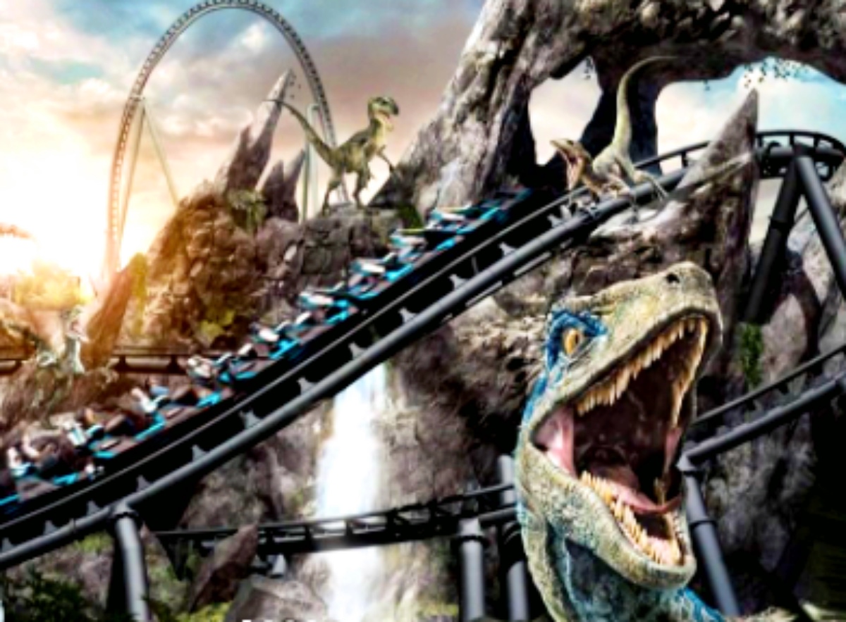 First look released of Jurassic World VelociCoaster coming to Universal Orlando in 2021