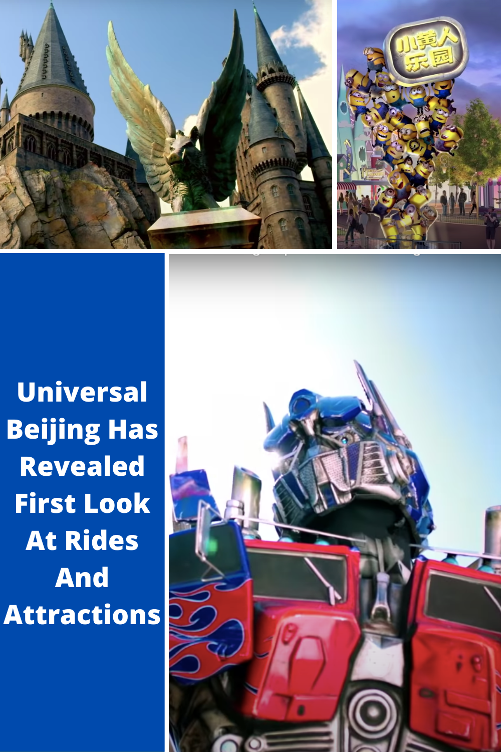 Universal Beijing Has Revealed First Look At Rides And Attractions