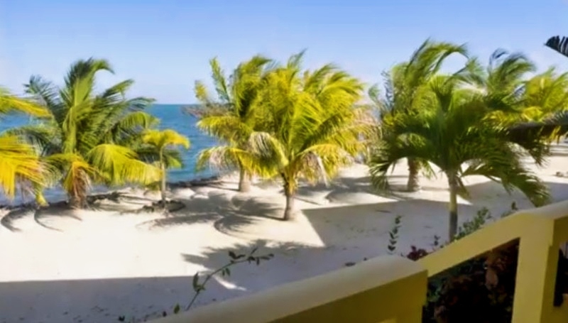 Views at Little Harvest Caye - Top Villas - YouTube