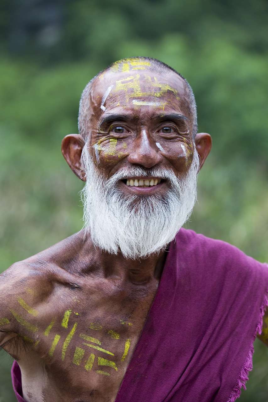 Aboriginal man in Australia