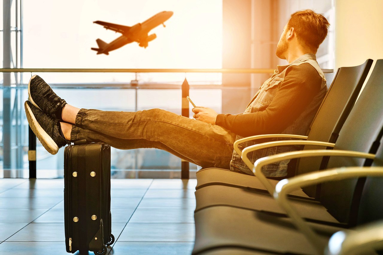 Waiting for boarding