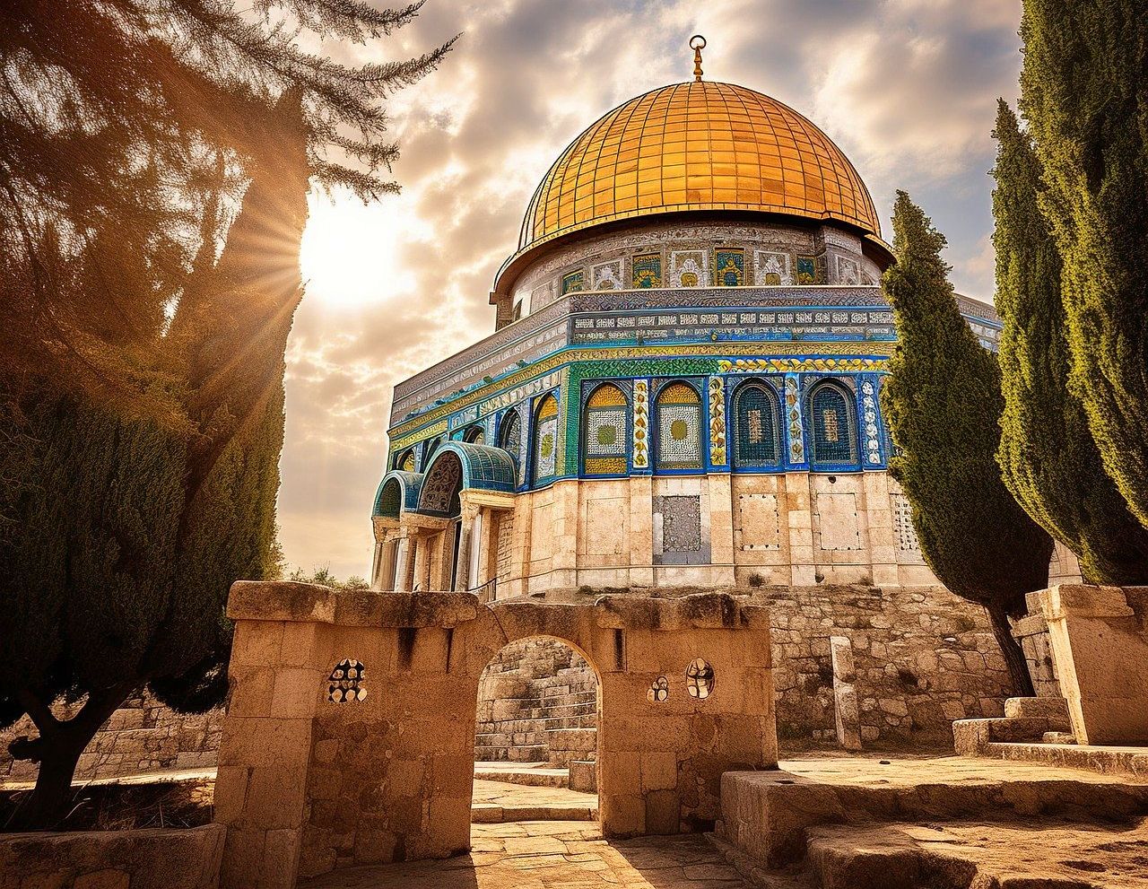 Al-Aqsa Mosque, Jerusalem, occupied Palestine