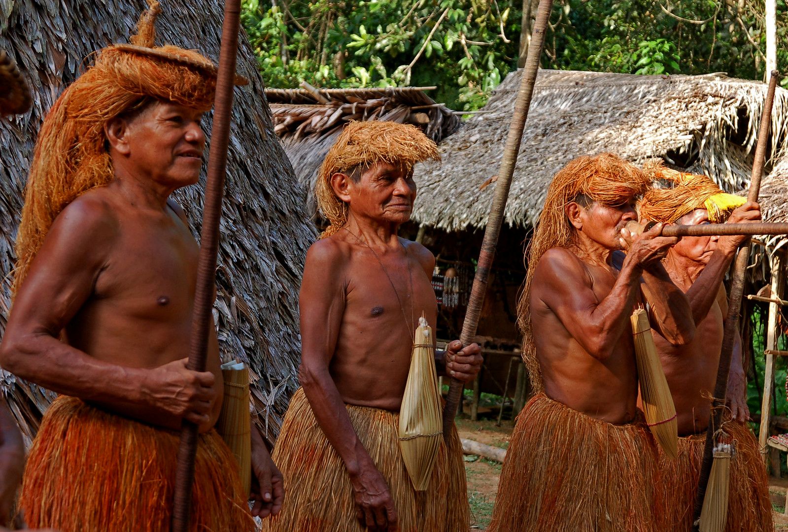 Tribe in the Peruvian Amazon