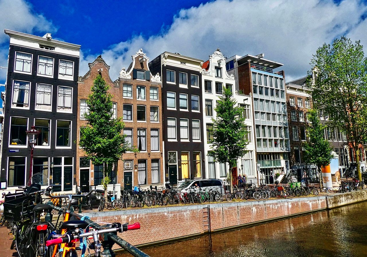 Buildings in Amsterdam, the Netherlands