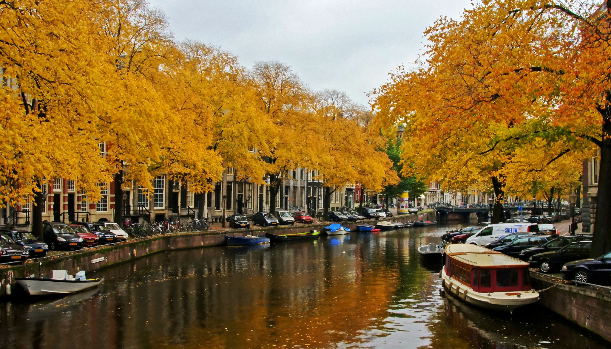 Autumn colors in Amsterdam