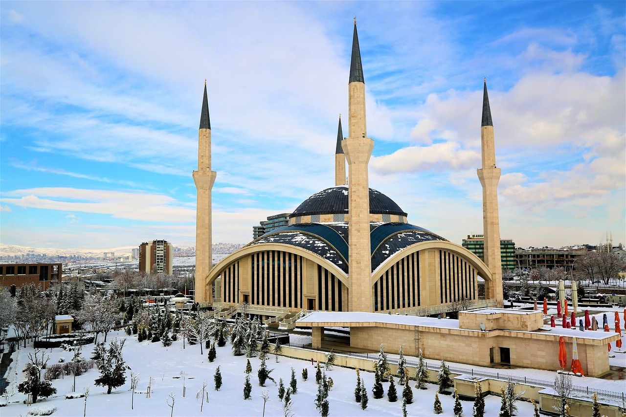 Mosque in Ankara, Turkey