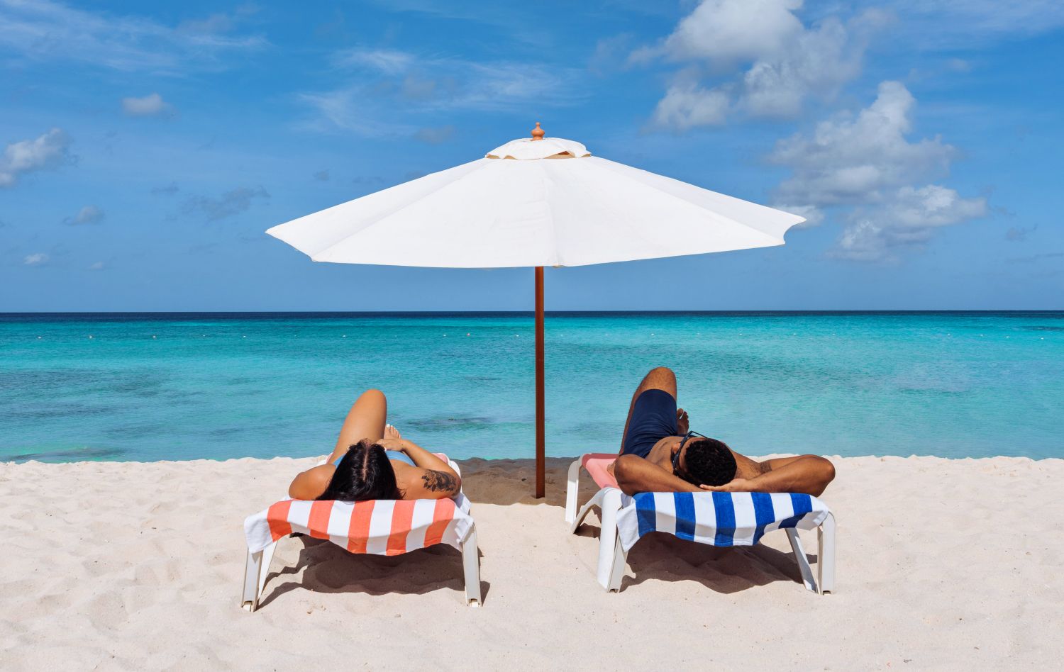 Relaxing on the beach in Aruba - Relaxathon