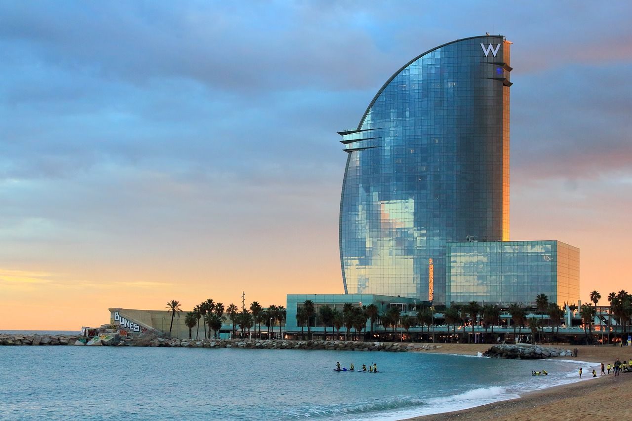 Beach in Barcelona