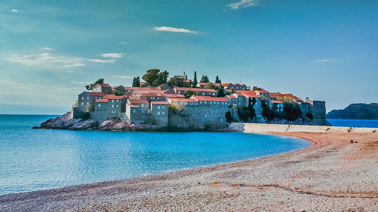 Bay of Kotor in Montenegro in Europe