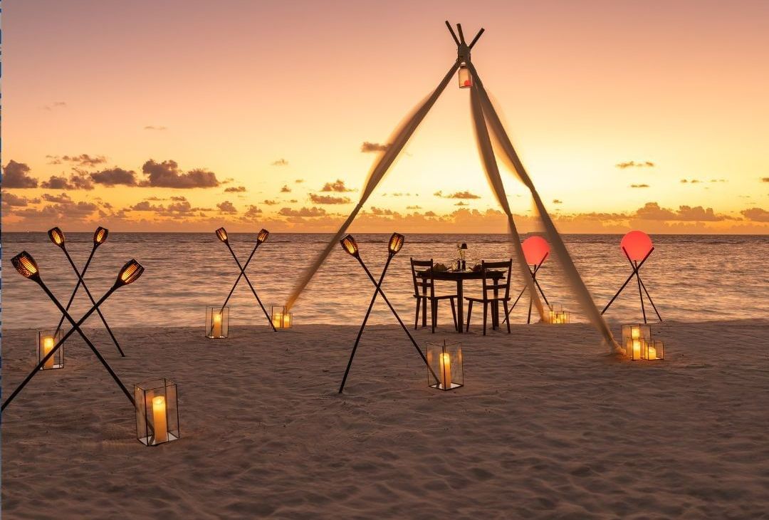 Maldives sunset
