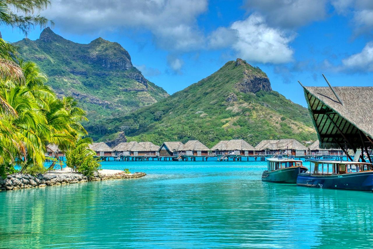 Bora Bora in French Polynesia