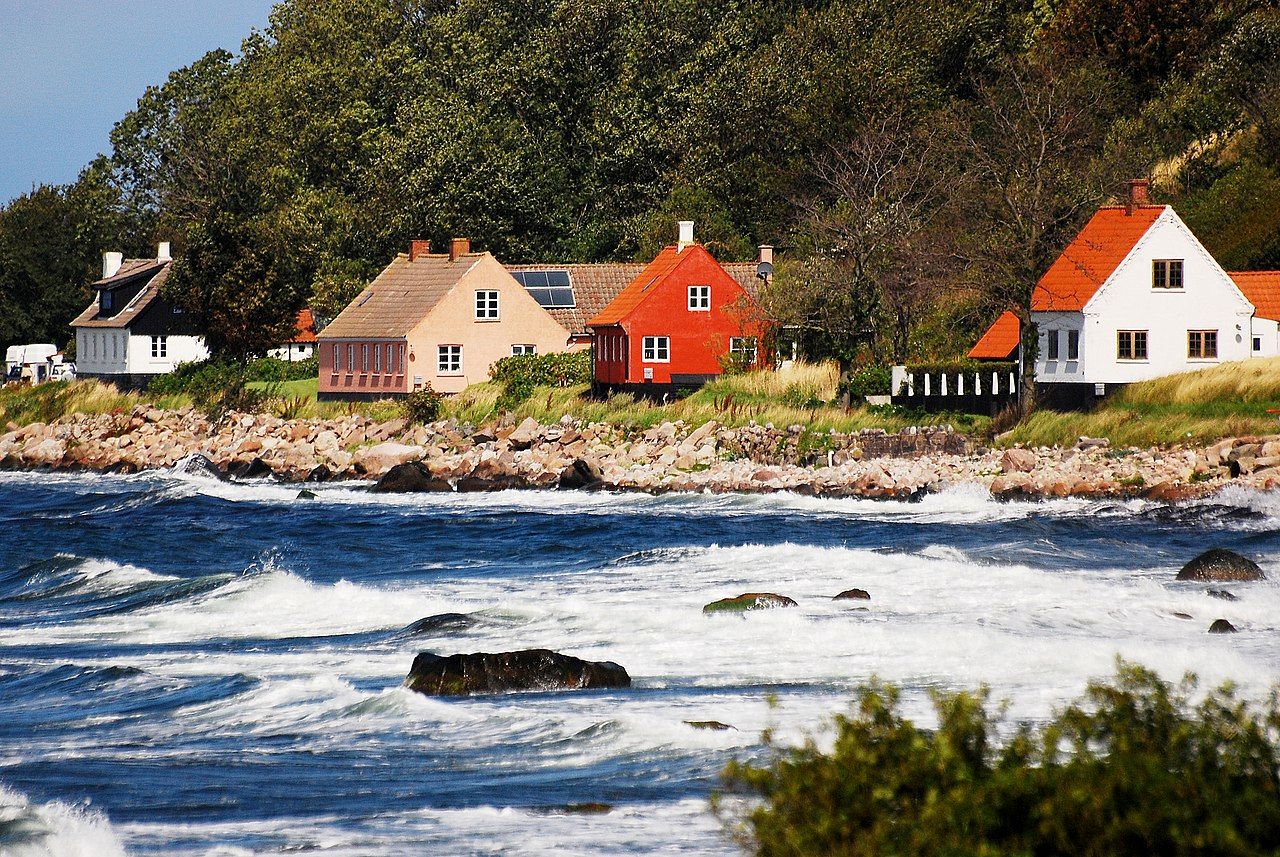 Bornholm Island in Denmark