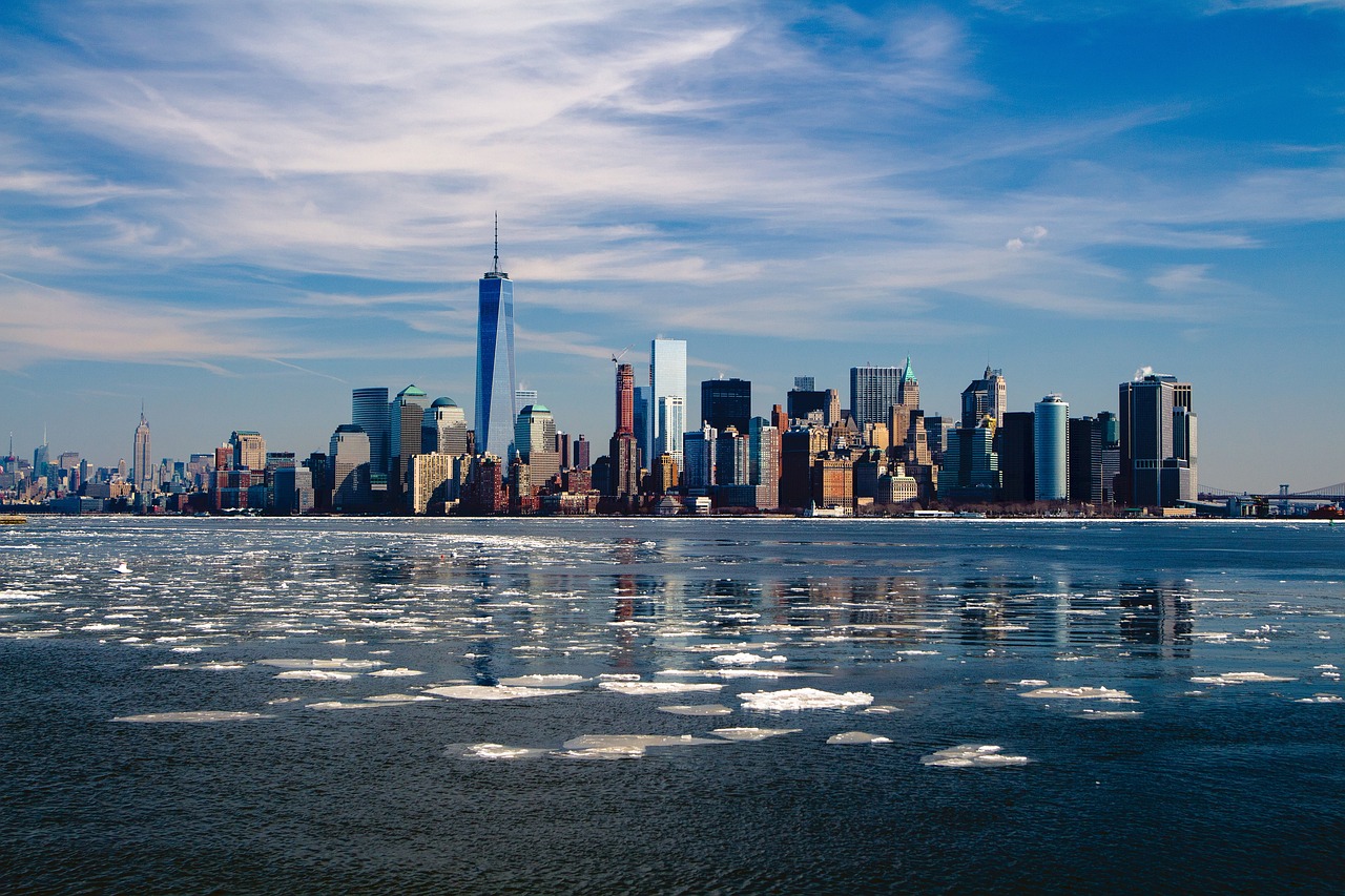 Winter in New York City, USA
