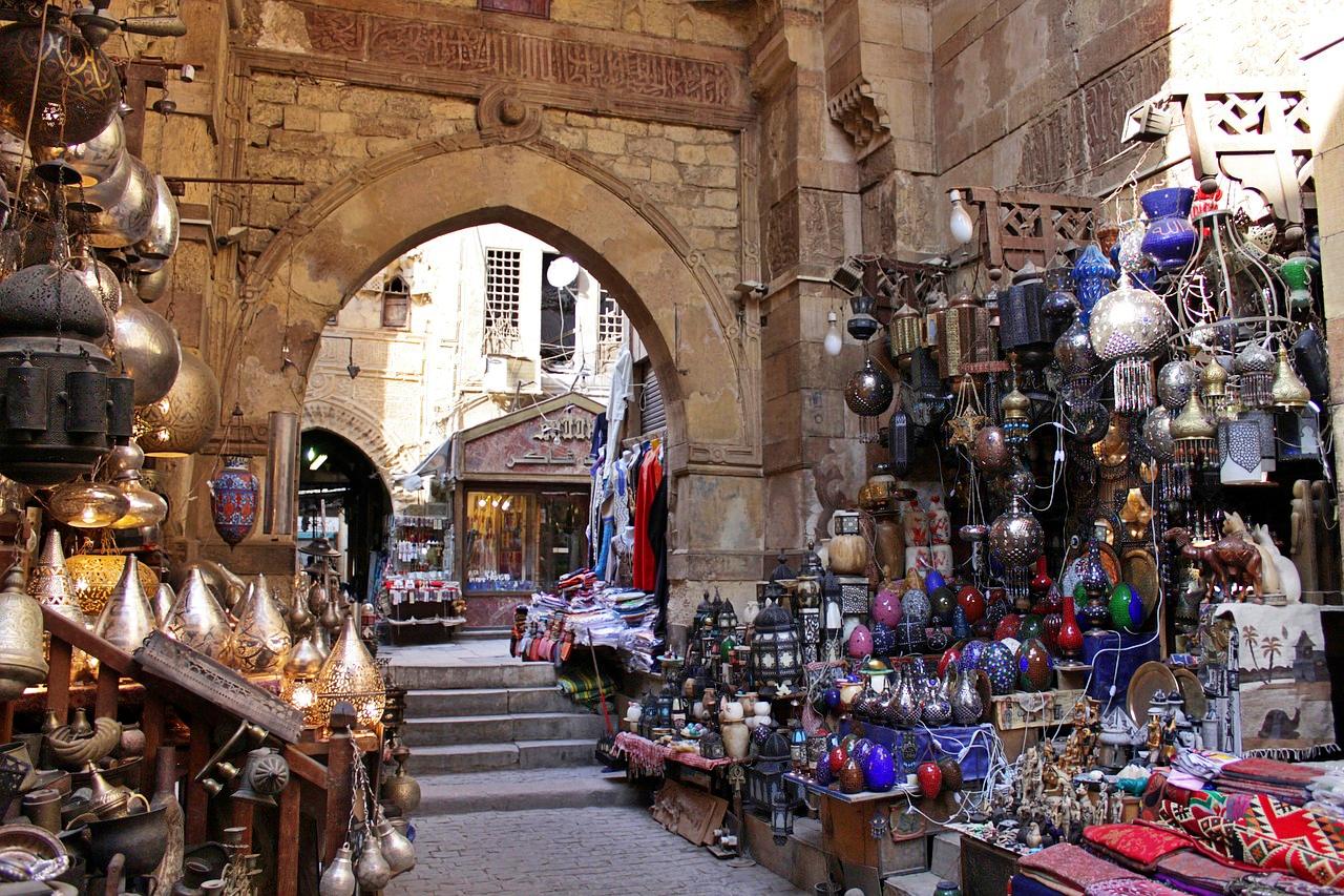 Souk in Cairo, Egypt