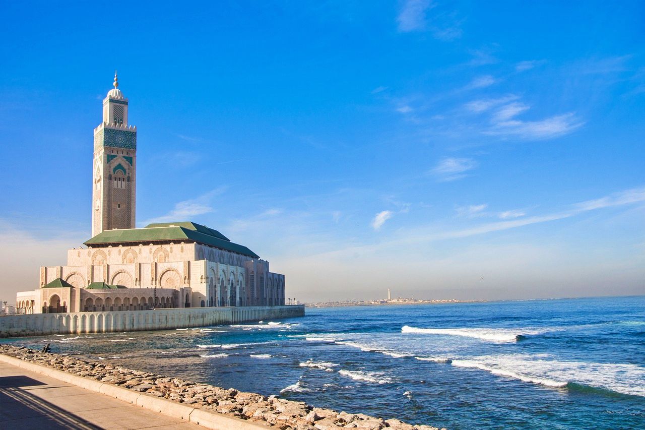 Hassan II Mosque in Casablanca