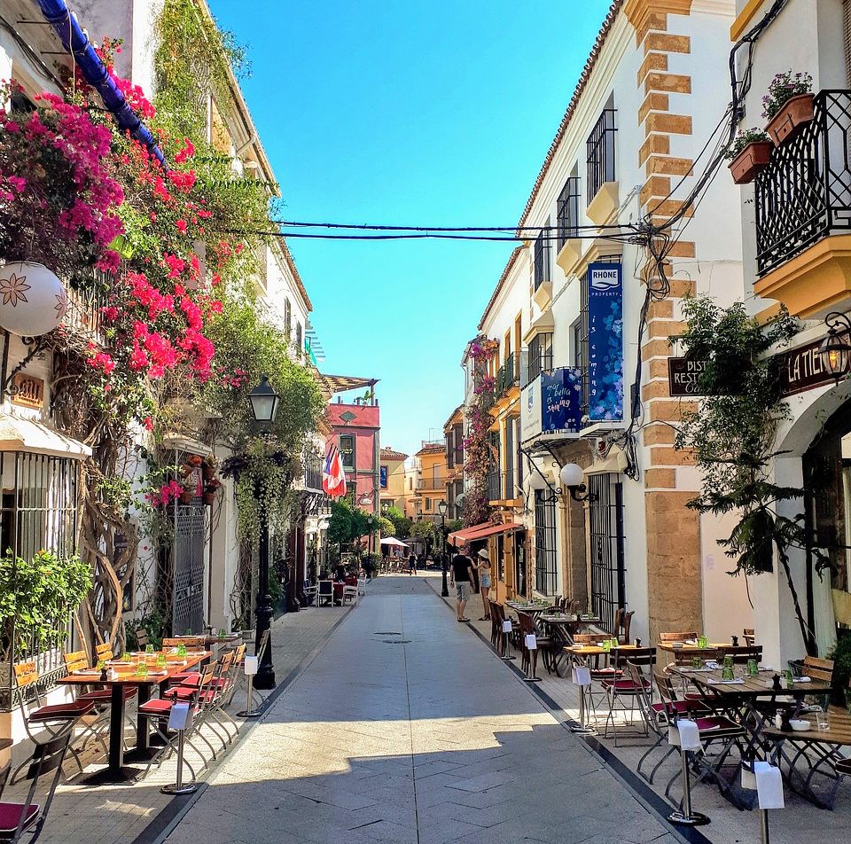 Casco Antiguo - Old Town, Marbella, Costa del Sol, Andalucia, Spain