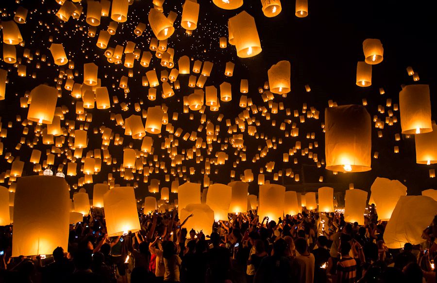 New Year's in Chiang Mai, Thailand