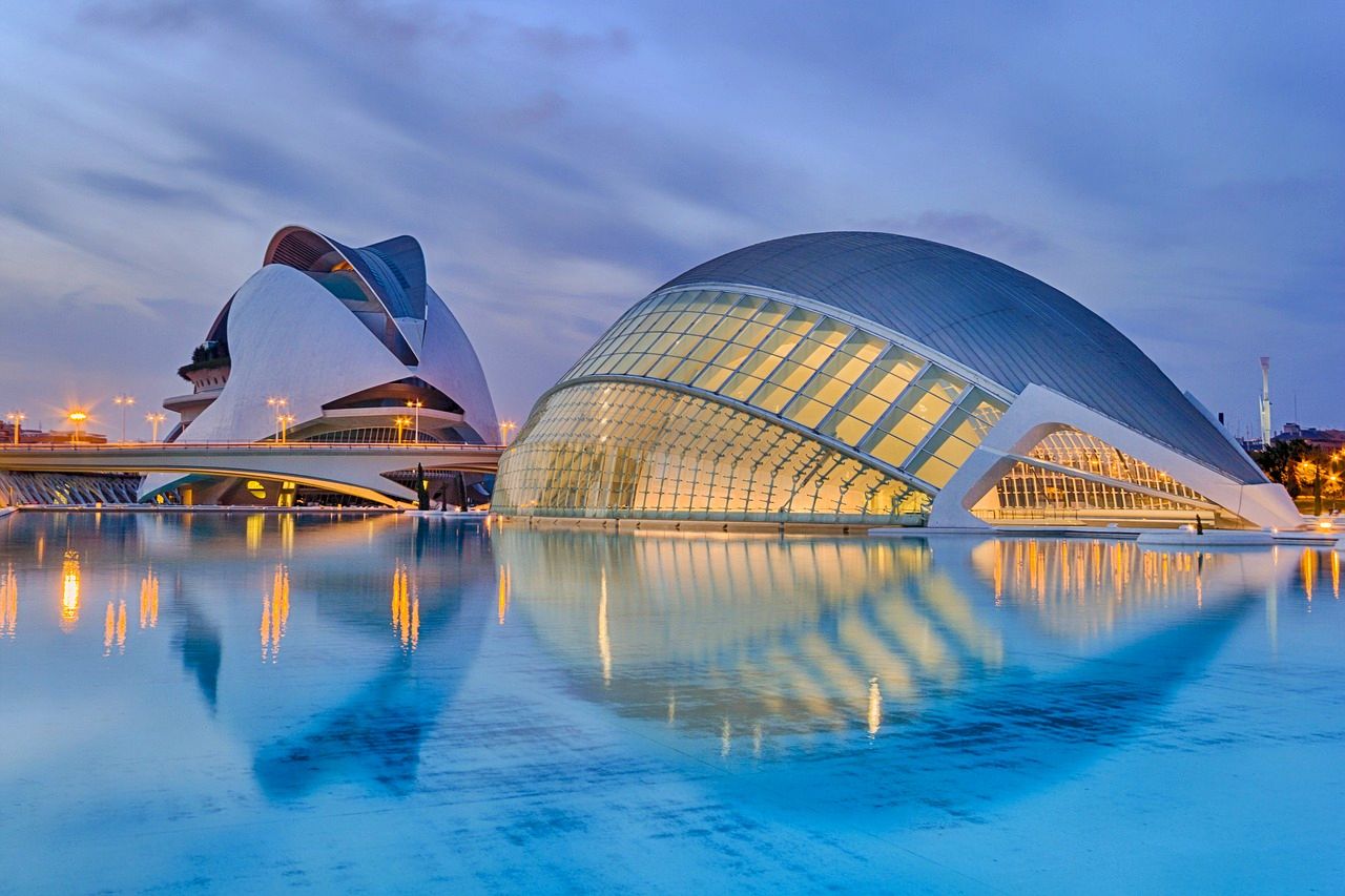 City of Arts and Sciences, Valencia, Spain - top coastal destination in Europe