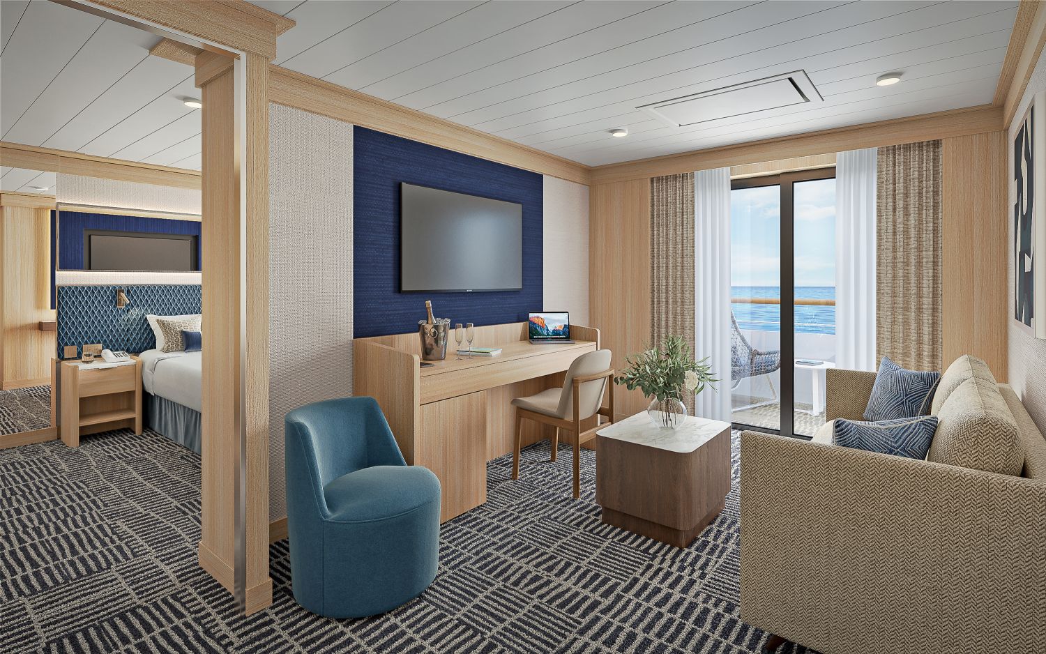 Classic Suite on Windstar Cruises new ship Star Seeker