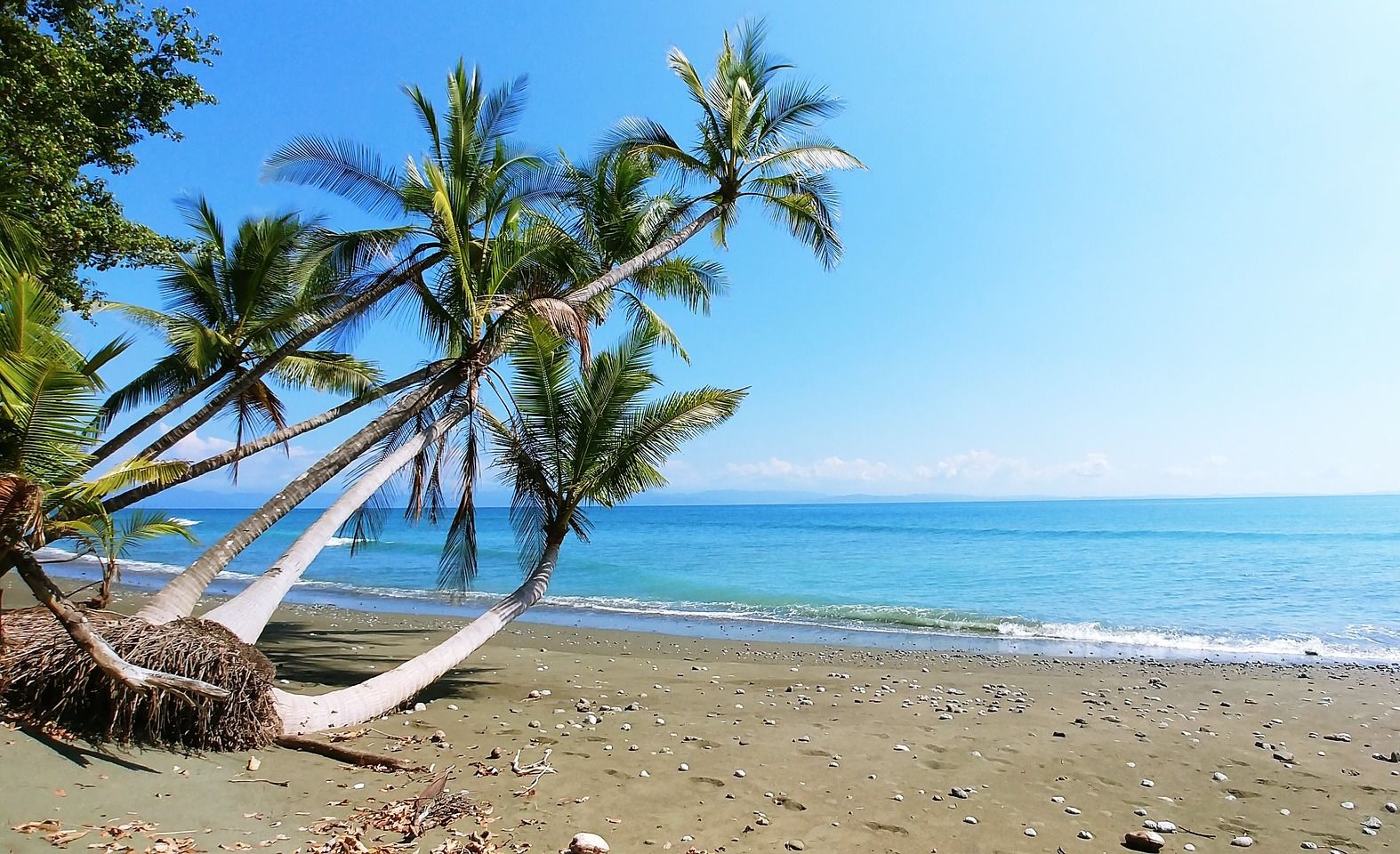 Idyllic beach in Costa Rica
