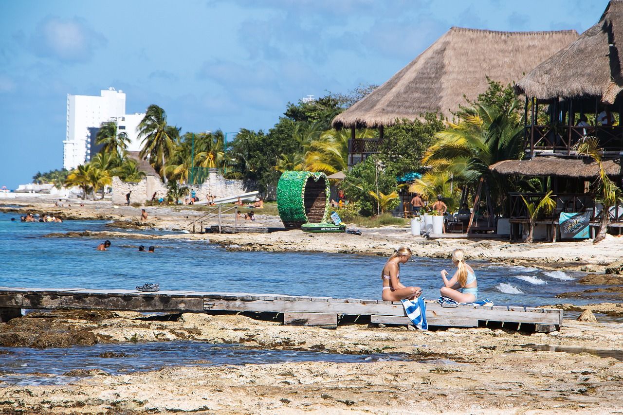 Beach in Cozumel