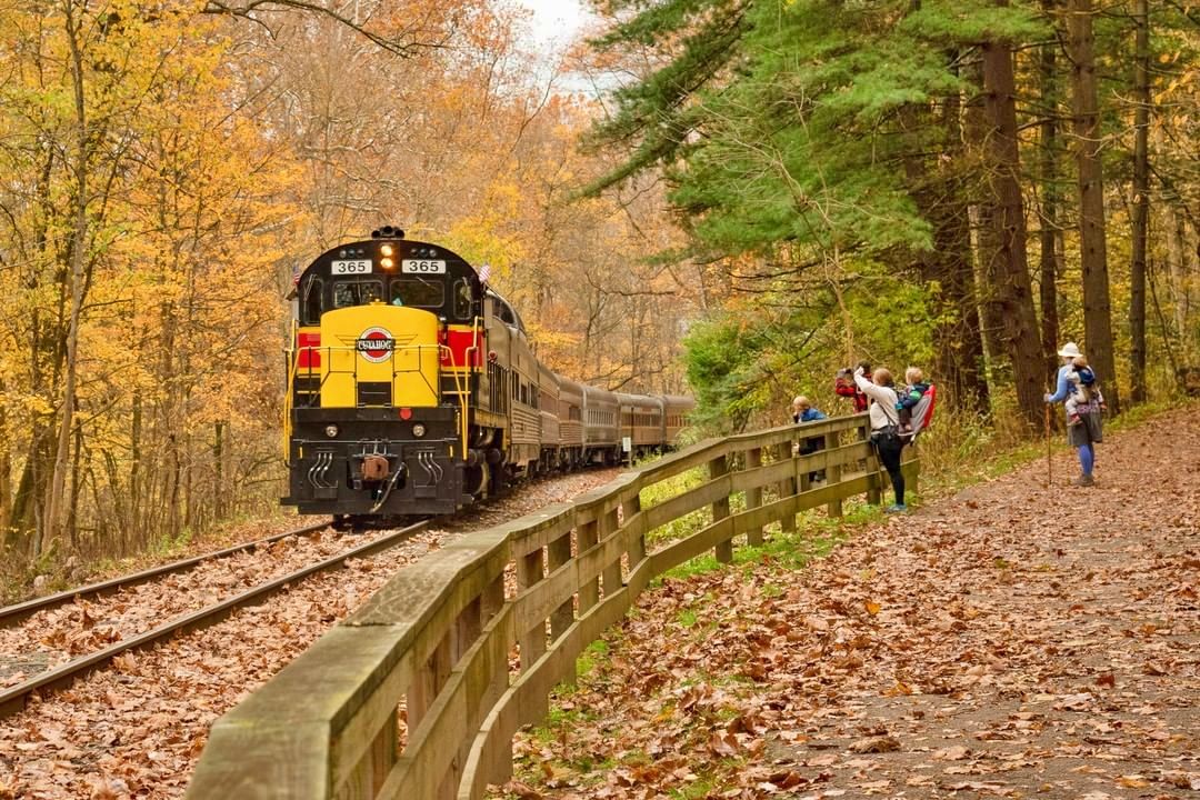 Cuyahoga Valley Scenic Railroad for fall colors