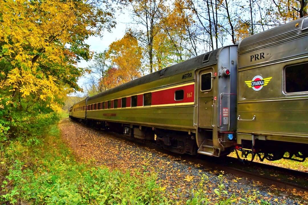 Cuyahoga Valley Scenic Railroad for fall colors