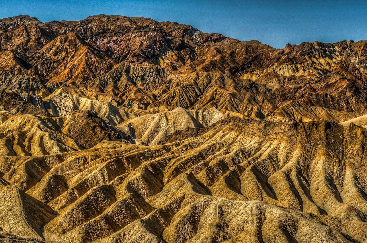 Death Valley is one of the warmest national parks in winter