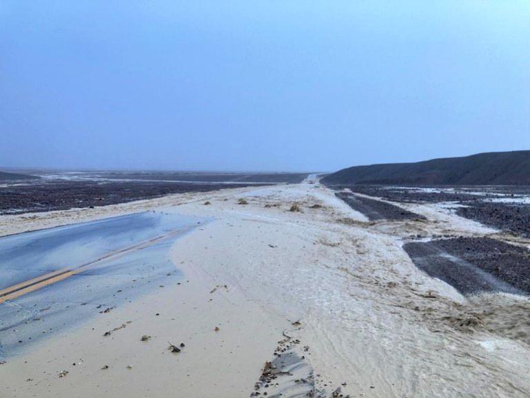 Flooding of roads