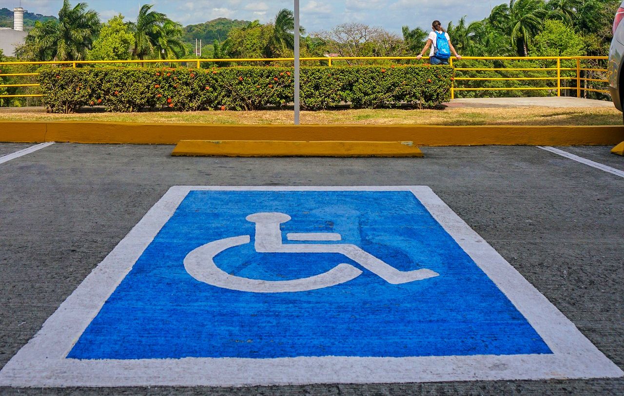 Disabled parking