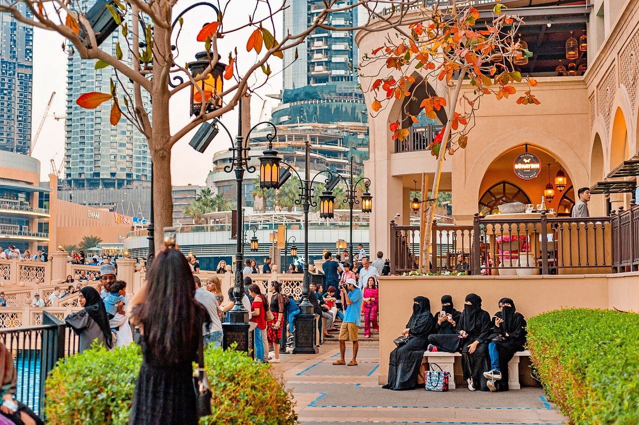 Downtown Dubai, UAE - 2nd safest destination for solo female travelers