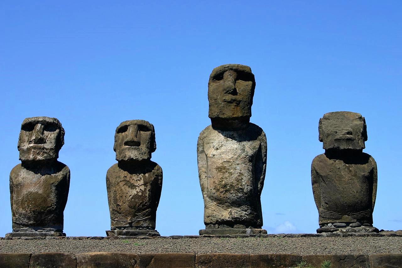 Moia of Rapa Nui National Park