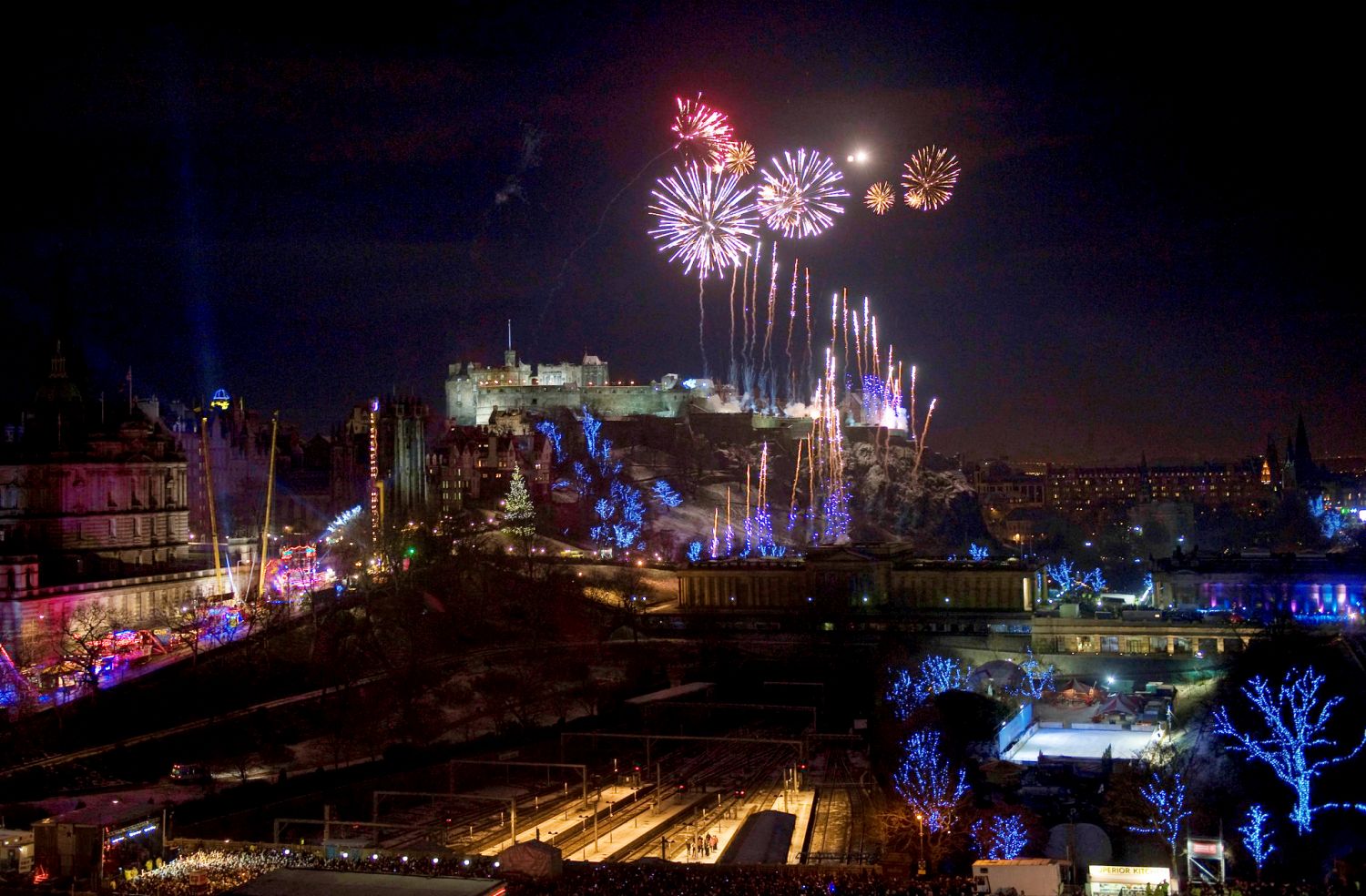 Edinburgh, Scotland - Hogmanay - New Year's Eve