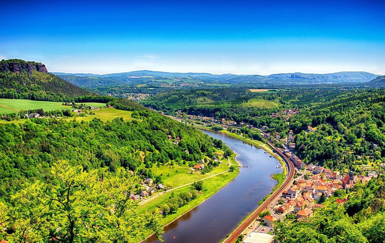 Travel the Elbe valley in Europe on the night train