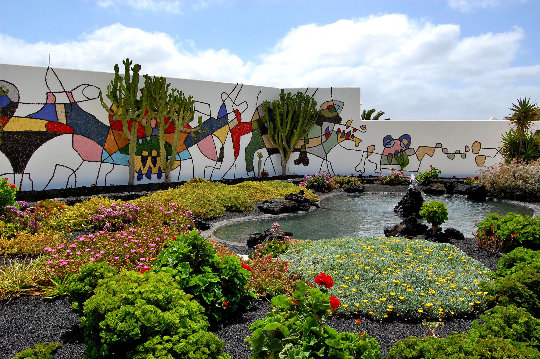 Cesar Manrique's home in Lanzarote, Canary Islands, Spain