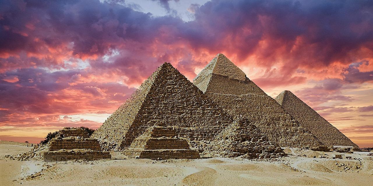 Pyramids of Giza, Egypt