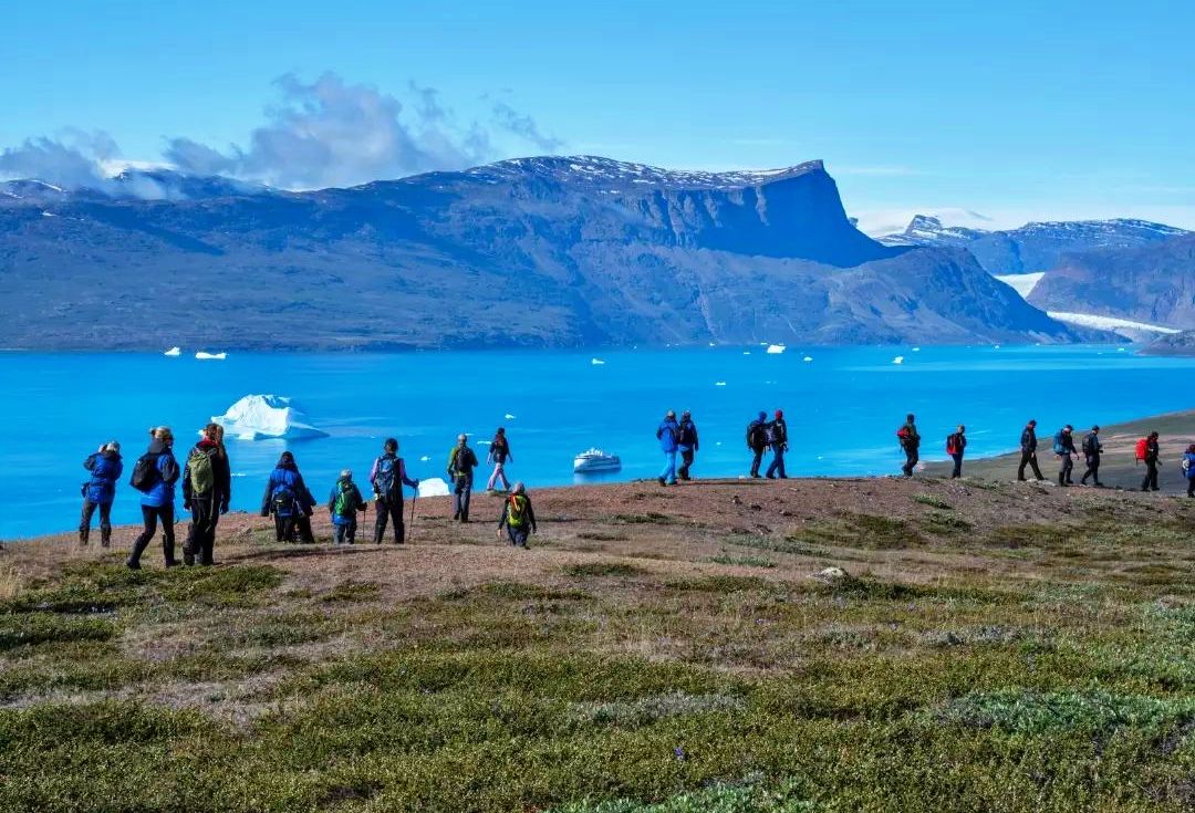 With an Arctic cruise