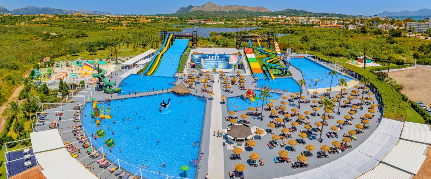 Hidropark Alcudia for a family vacation in Mallorca